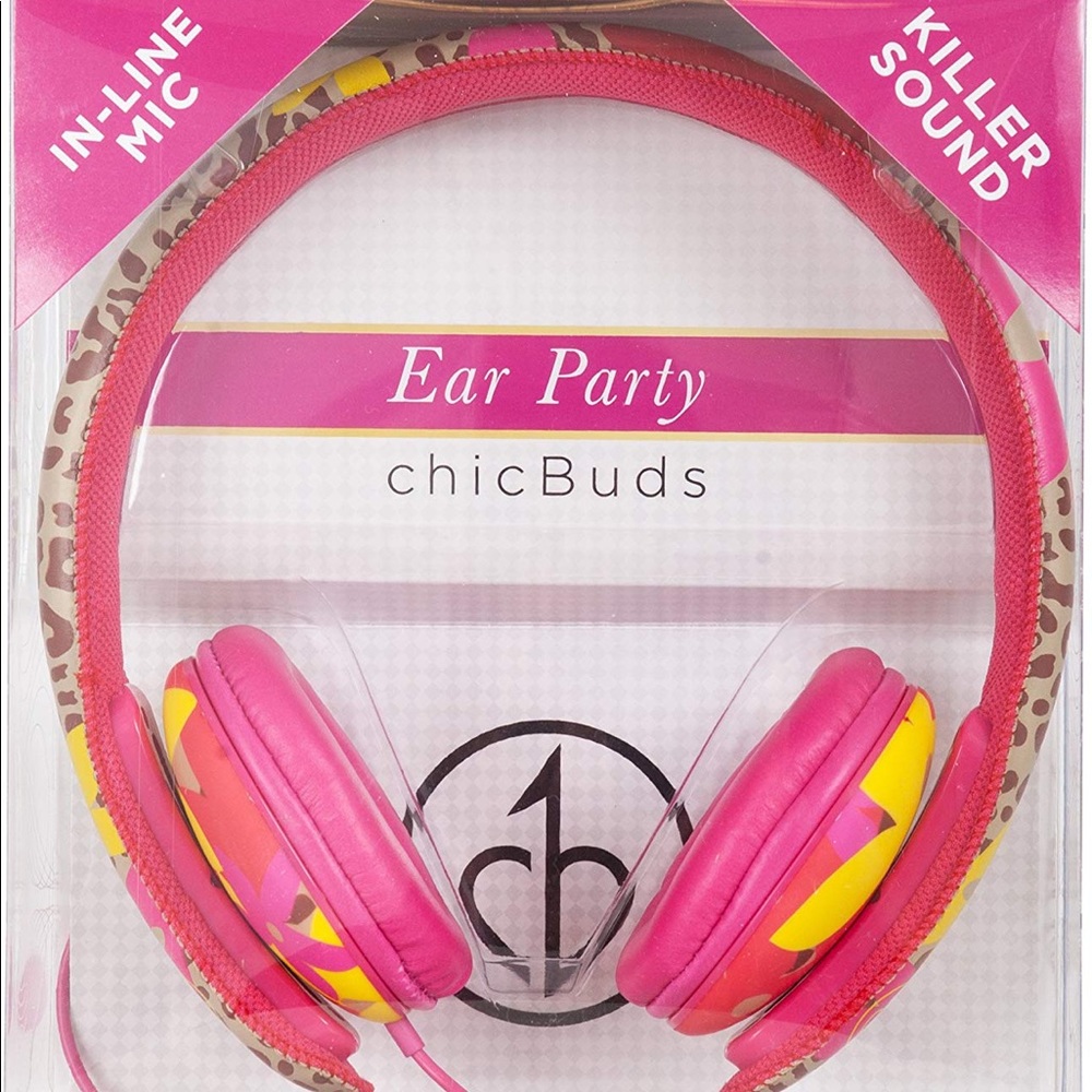 Chic Buds Ear Party Over Ear Headphones